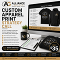 Custom Apparel Print Strategy Call