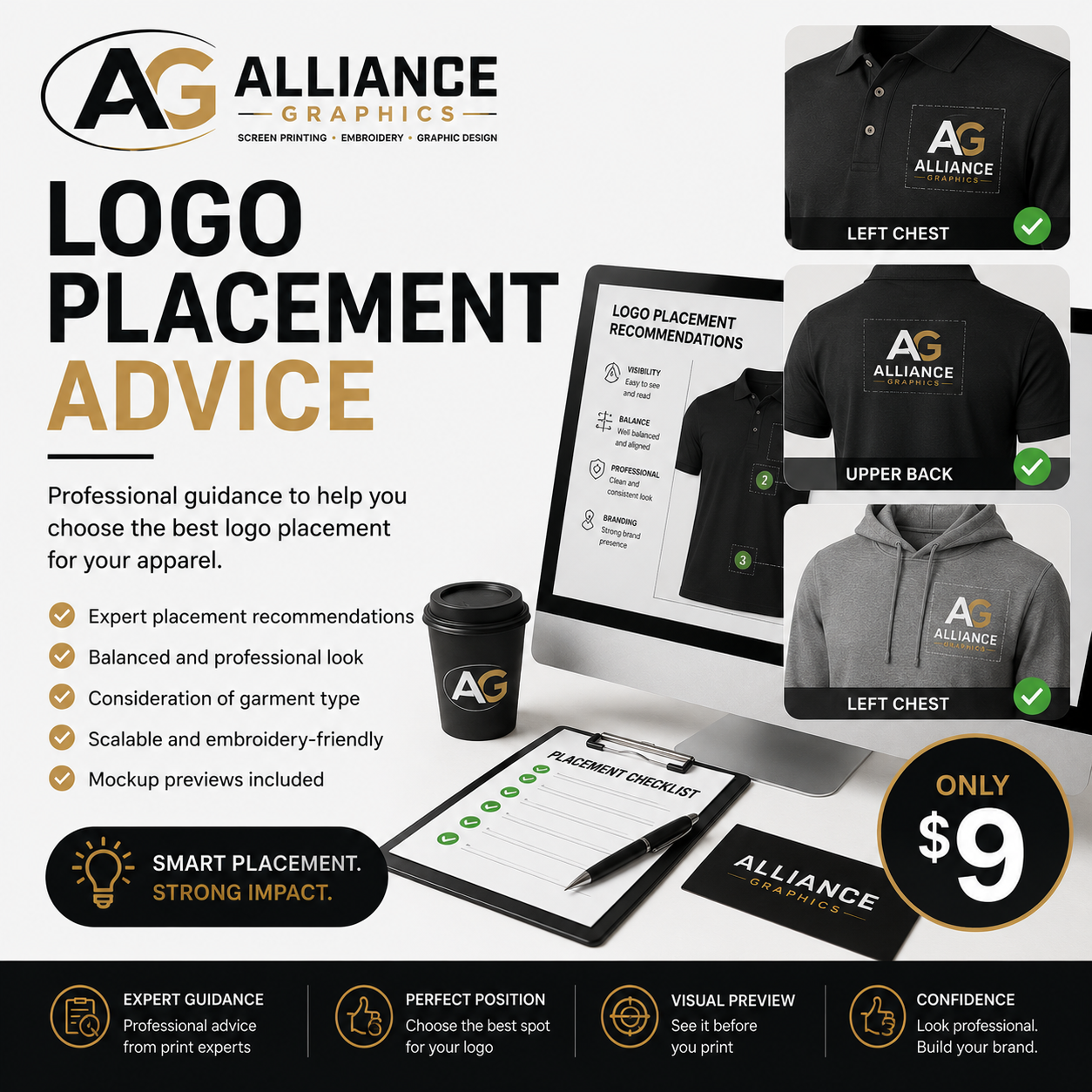 Logo Placement Advice