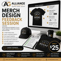 Merch Design Feedback Session