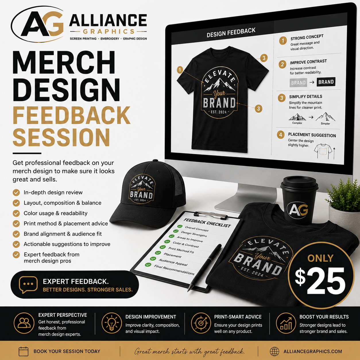 Merch Design Feedback Session